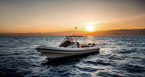 SACS Tecnorib показывает 4 лодки на Palma International Boat Show