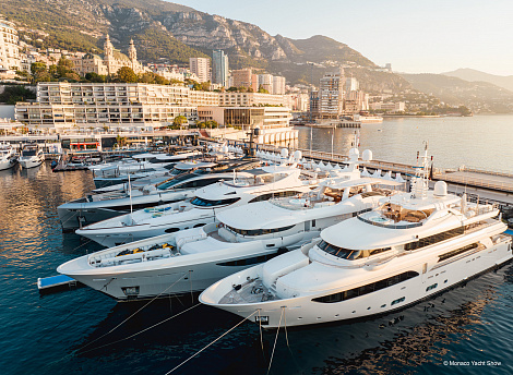 В Монте-Карло стартовало Monaco Yacht Show